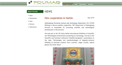 Desktop Screenshot of polimag.eu